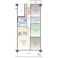 ダイアパレス宝塚月見山の間取り