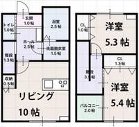 物件の間取り画像