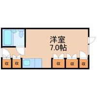 愛知県名古屋市東区東桜2(マンション)の賃貸物件の間取り