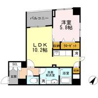 東京都練馬区高野台4(マンション)の賃貸物件の間取り