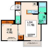 物件の間取り画像
