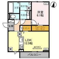 新潟県新潟市中央区女池3(アパート)の賃貸物件の間取り