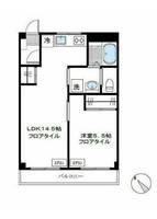 神奈川県横浜市港北区篠原町(マンション)の賃貸物件の間取り