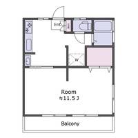 エルクレールYASUDOMEの間取り