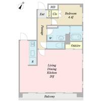 ガーデンヒルズの間取り