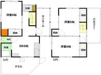 広島県広島市東区馬木9(一戸建)の賃貸物件の間取り