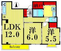 物件の間取り画像