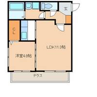 福岡県福岡市南区大橋3(マンション)の賃貸物件の間取り