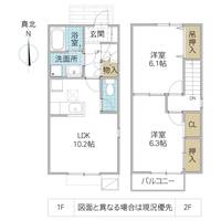 物件の間取り画像