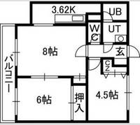物件の間取り画像