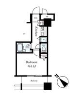 東京都中央区八丁堀3(マンション)の賃貸物件の間取り