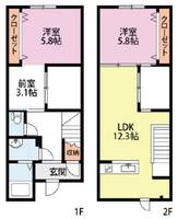 物件の間取り画像