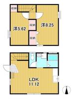 茨城県日立市森山町1(一戸建)の賃貸物件の間取り