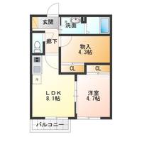 物件の間取り画像