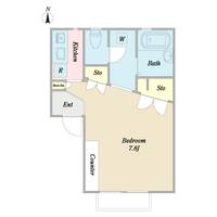 カーサアルベーロの間取り