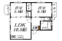物件の間取り画像