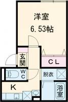 MQuarto一之江の間取り