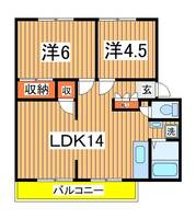 アーバン旭豊四季の間取り