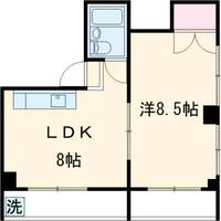用賀1514の間取り