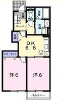 ヴィオラレジデンス Bの間取り