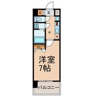 愛知県名古屋市西区名駅2(マンション)の賃貸物件の間取り