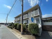 岡山県倉敷市福田町古新田(アパート)の賃貸物件の外観