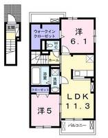 物件の間取り画像