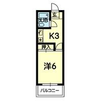 スカイハイツ上鶴の間取り