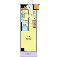 神奈川県川崎市多摩区中野島5の賃貸マンションの間取り