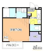 東京都西東京市田無町6(アパート)の賃貸物件の間取り