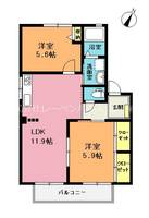 物件の間取り画像