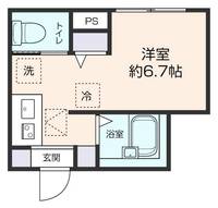 東京都杉並区和泉2(マンション)の賃貸物件の間取り