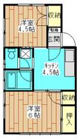 南ハイツの間取り