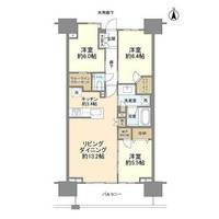 東京都江東区平野3(マンション)の賃貸物件の間取り