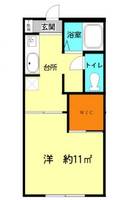 ロックダムBの間取り