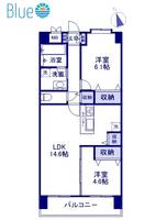 神奈川県横浜市戸塚区戸塚町(マンション)の賃貸物件の間取り