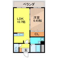 沖縄県宜野湾市我如古4(マンション)の賃貸物件の間取り