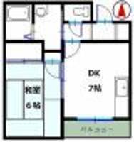 グレイス英賀保(借上)の間取り