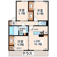 グレース ソシアAの間取り