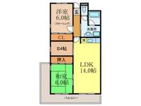 物件の間取り画像