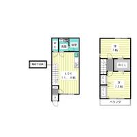 愛知県名古屋市名東区西里町4(一戸建)の賃貸物件の間取り