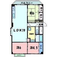 ブランフローレの間取り