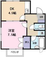 メゾン仁木の間取り
