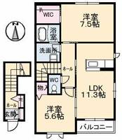 物件の間取り画像