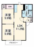 物件の間取り画像