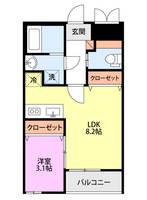 物件の間取り画像
