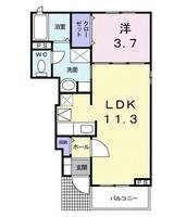 物件の間取り画像