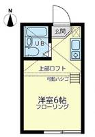 神奈川県横浜市神奈川区白幡南町(アパート)の賃貸物件の間取り