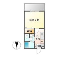 コーポ潮風の間取り