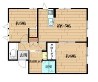 クローカスルミノワの間取り